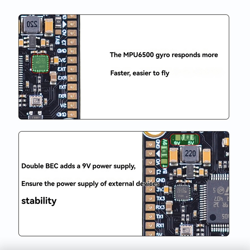 F405 Flight Controller - 80A+F405/F722 STACK для 13-дюймового FPV Drone