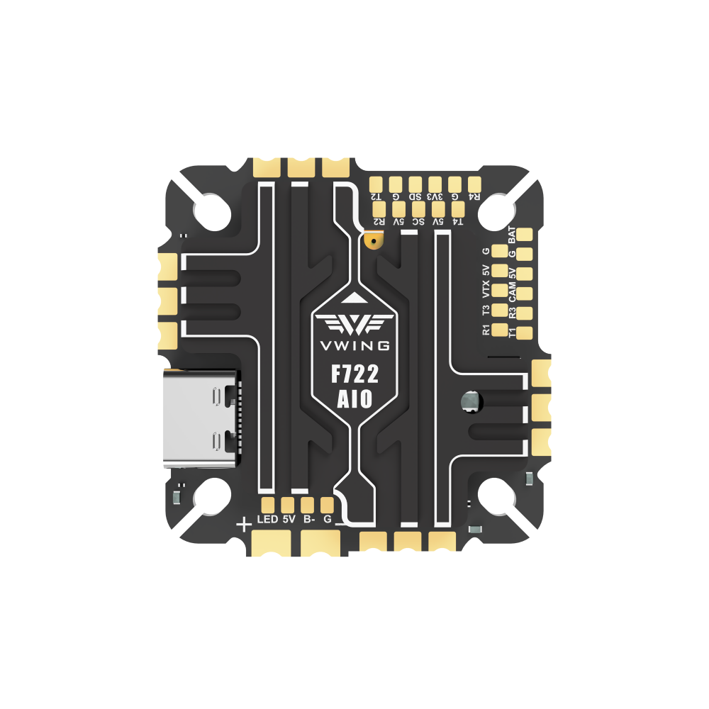 Betaflight Fc - Полетный контроллер VWING F722 AIO со