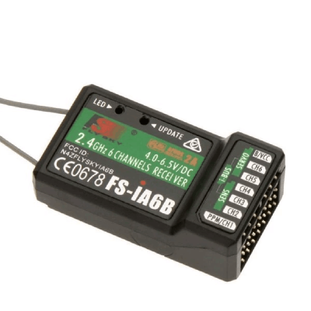 Flysky Transmitter - Приемник Flysky Fs-IA6B 2.4G, 6 каналов,