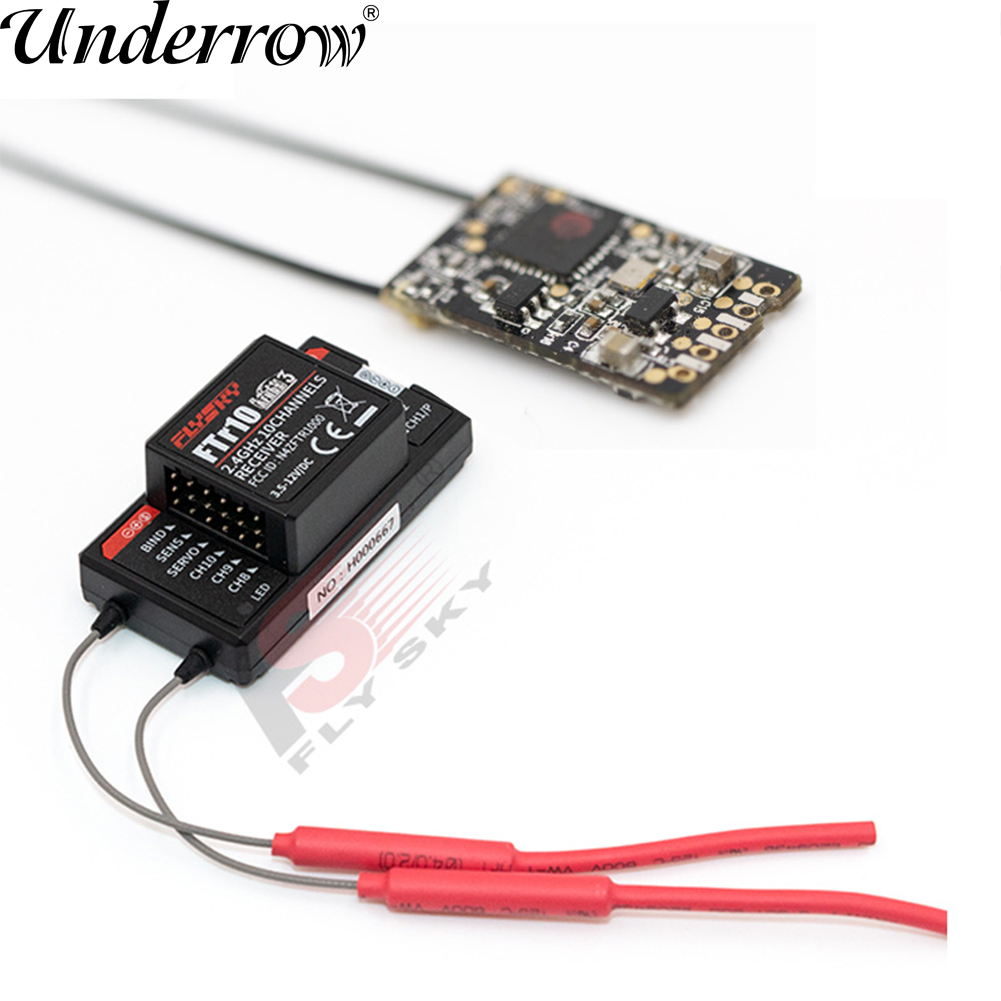Flysky Transmitter - Приемник радиопередатчика Flysky 2,4G 18CH FTr10/FTr16S