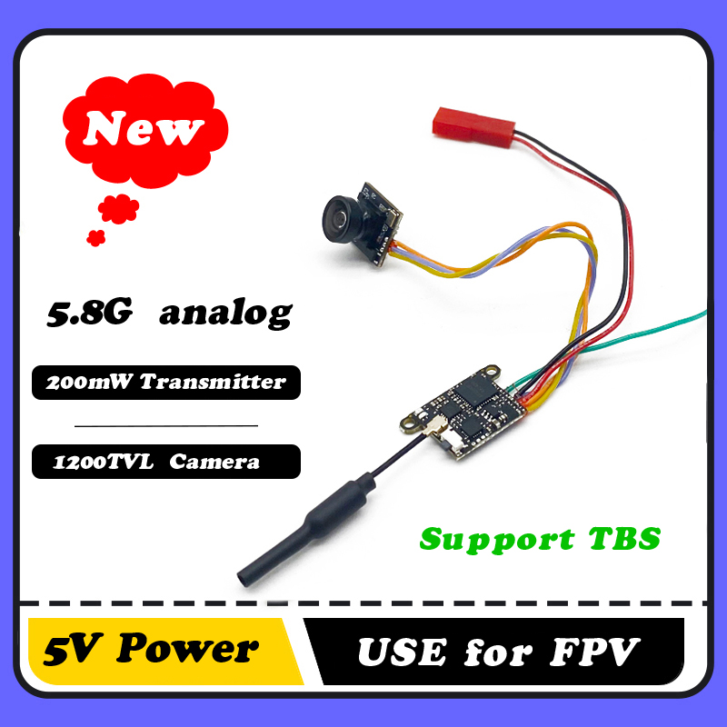Rc Transmitter - SLONWAKE 5,8G 1200TVL FPV камера VTX