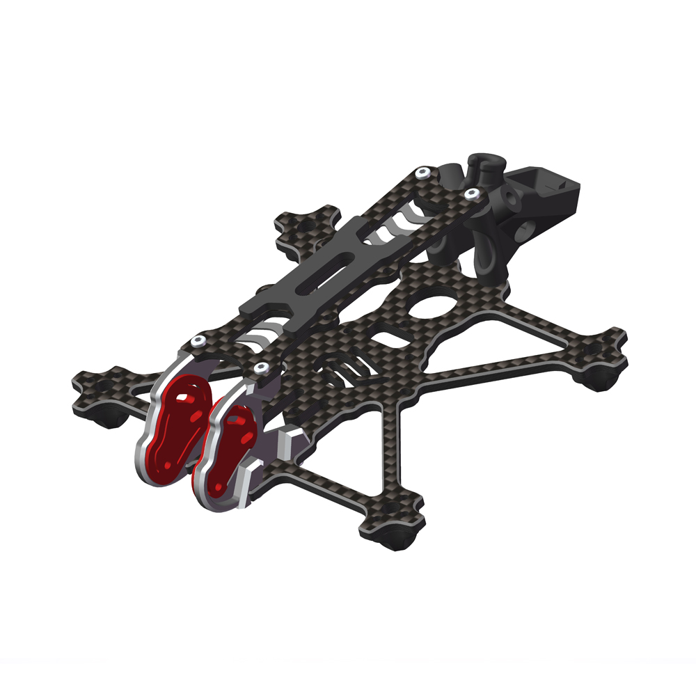 AlfaRC Fi-25 DJI O4 Air Unit 6 – обзор и цена Carbon Fiber Drone Frame