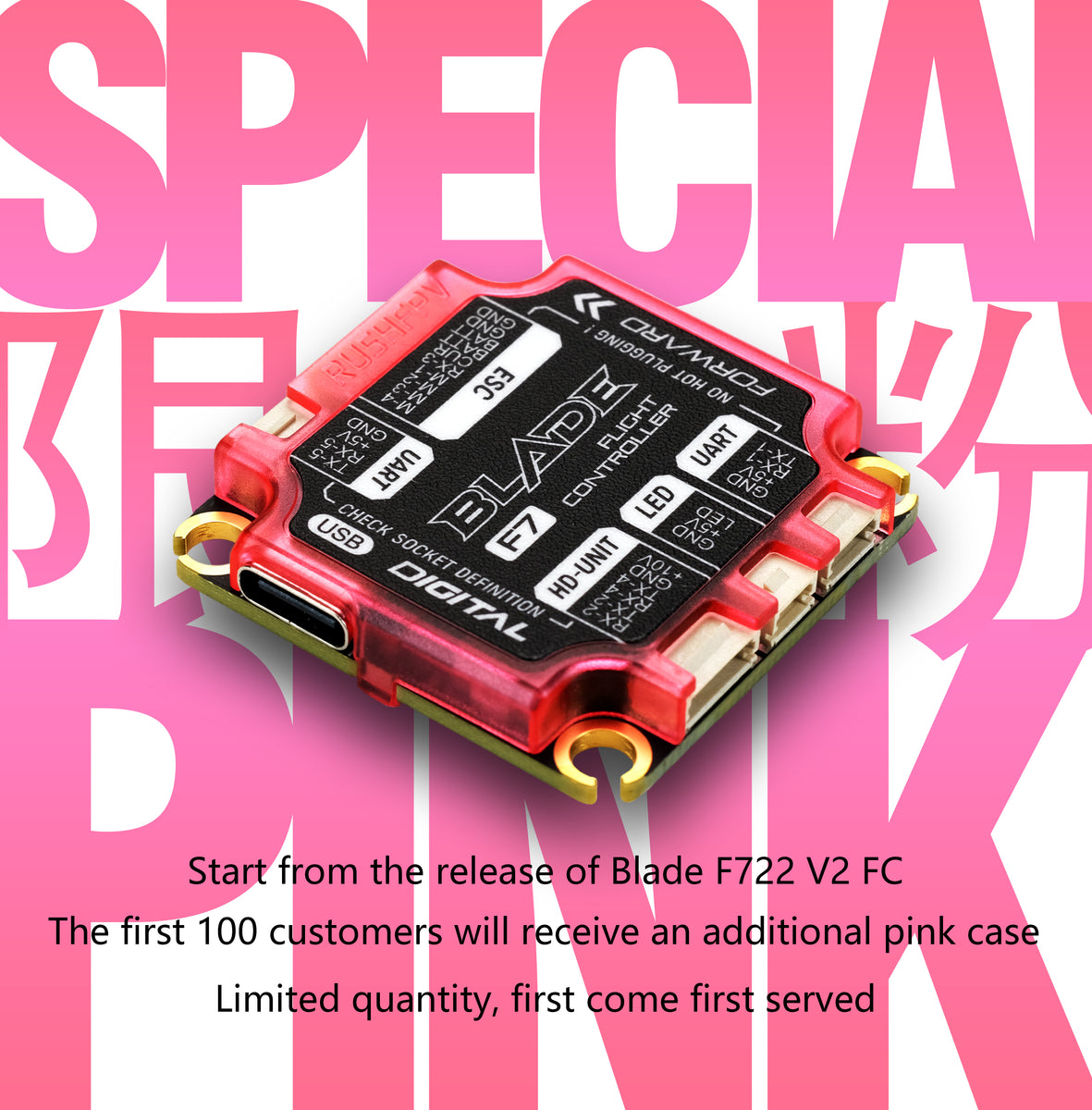 Полетный контроллер RUSH BLADE – обзор и цена Flight Controller