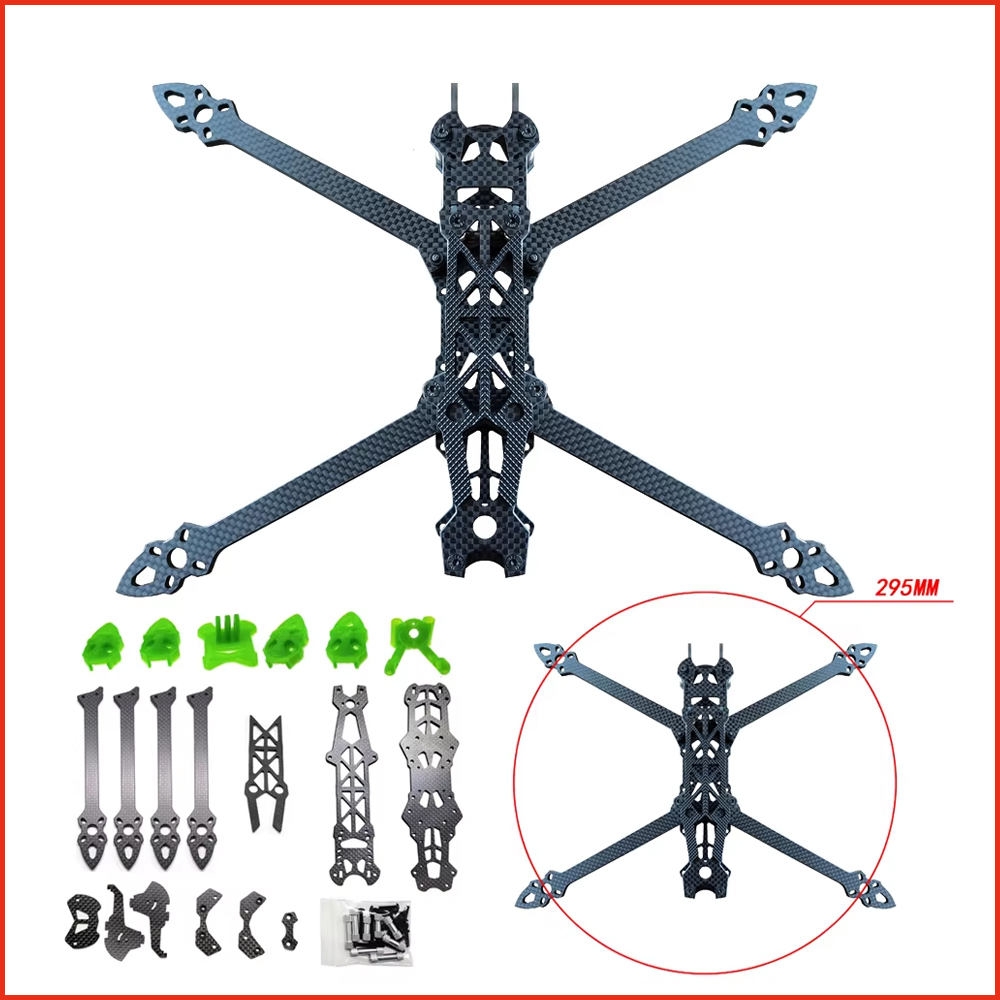 1 шт. Mark4 Mark 4 HD 7 дюймов – обзор и цена Carbon Fiber Drone Frame