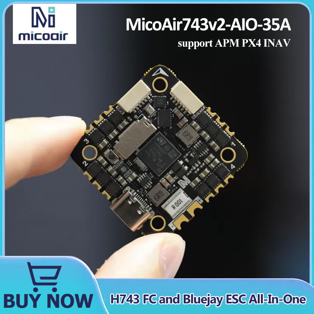 MicoAir743v2-AIO-35A H743 FC и – обзор и цена Betaflight Fc
